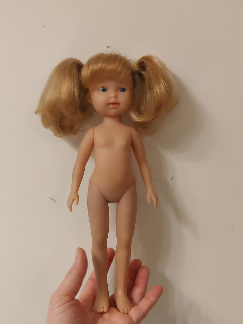 Vintage Berenguer Doll Classmates Be Yourself Blonde Girl Soft Vinyl Doll 11" Y2
